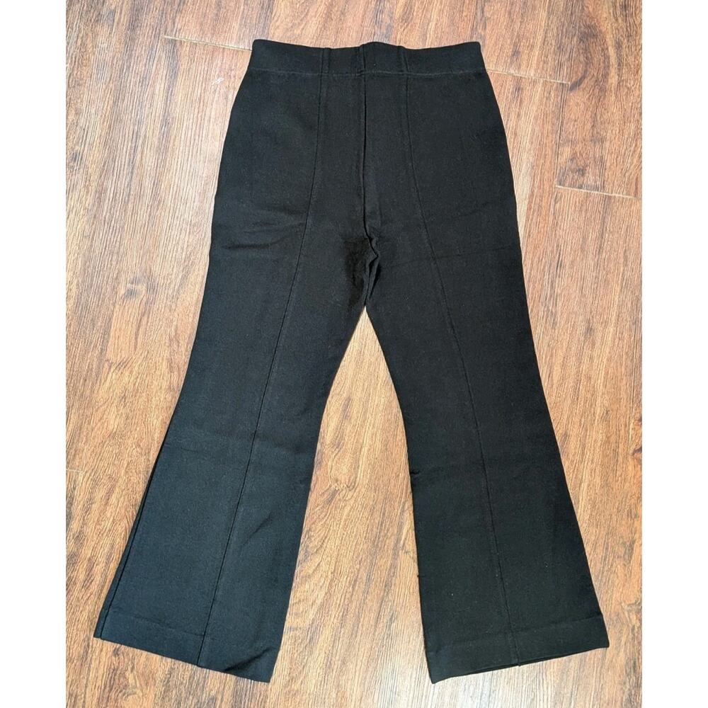 NWT Anthropologie Maeve Women's Size Small Black Cropped Pants Office Gorpcore - Picture 2 of 9